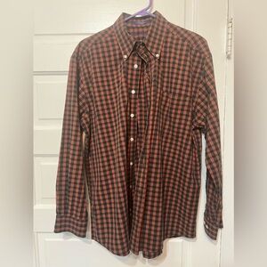 Alan Flusser plaid shirt